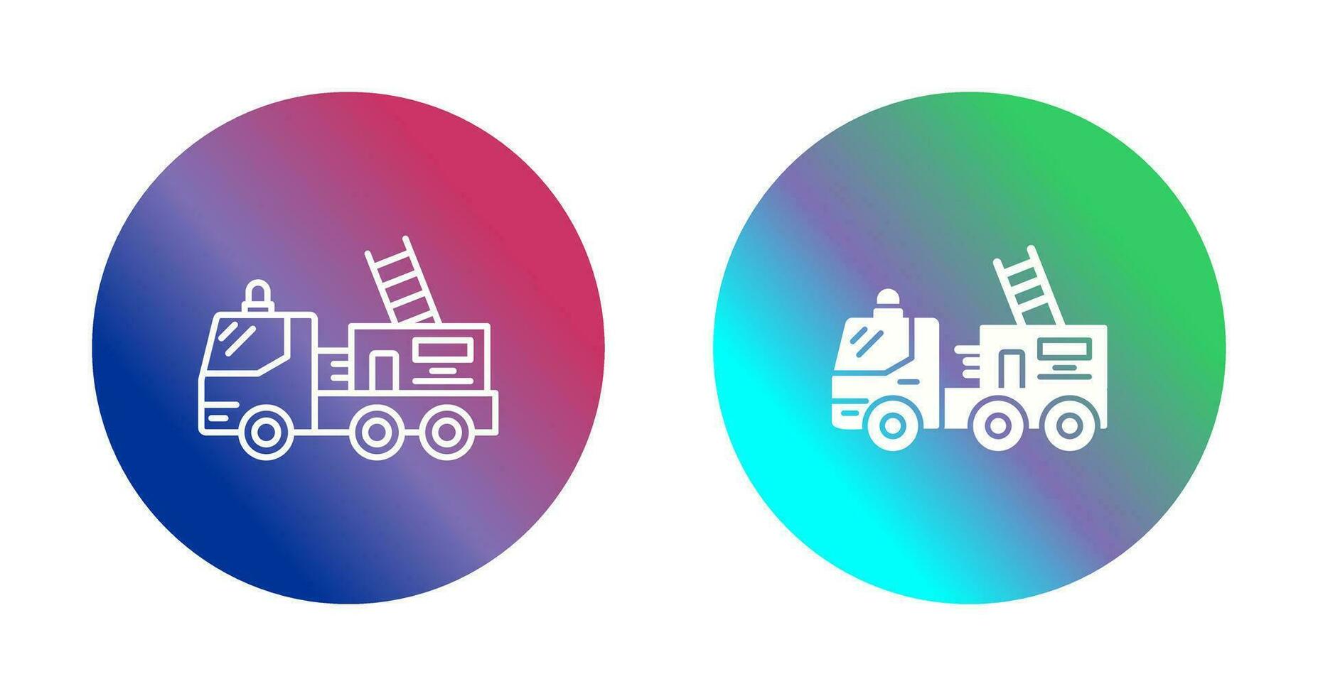 Fire Truck Vector Icon