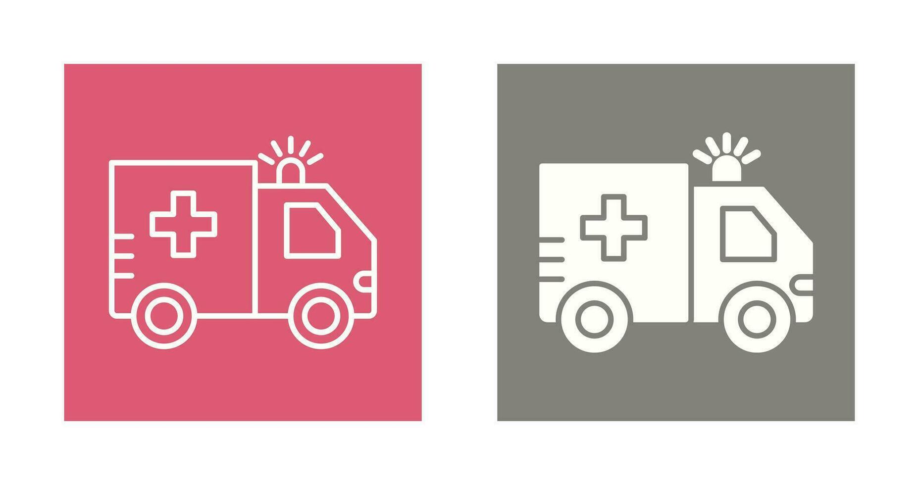 Ambulance Vector Icon