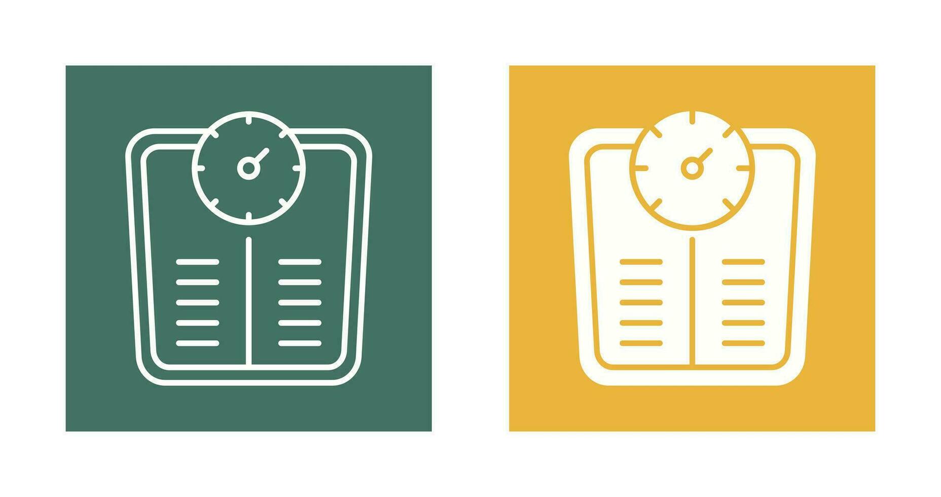 Weight Scale Vector Icon