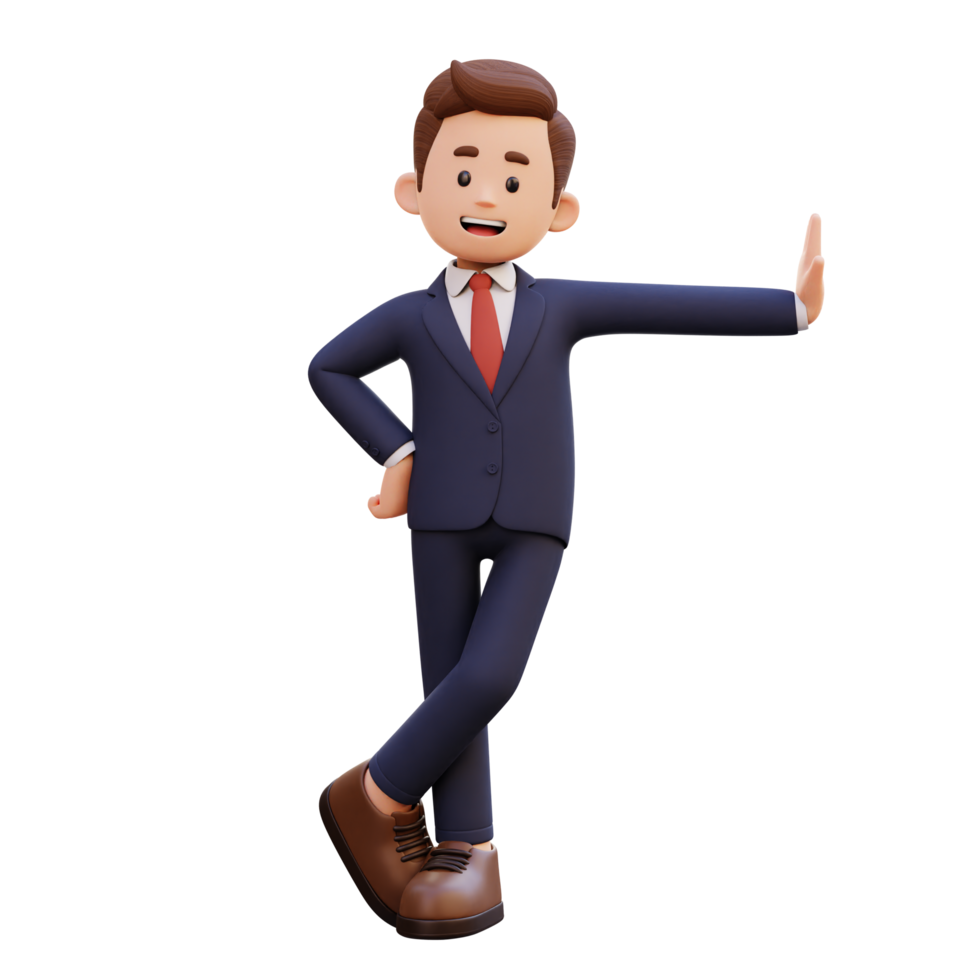 3d male character laying on transparent wall png