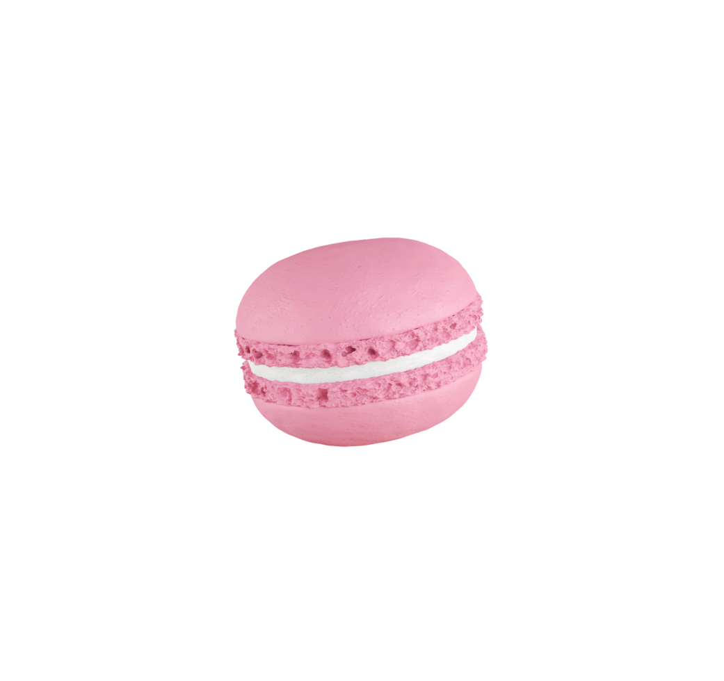 macarrón 3d ilustración png