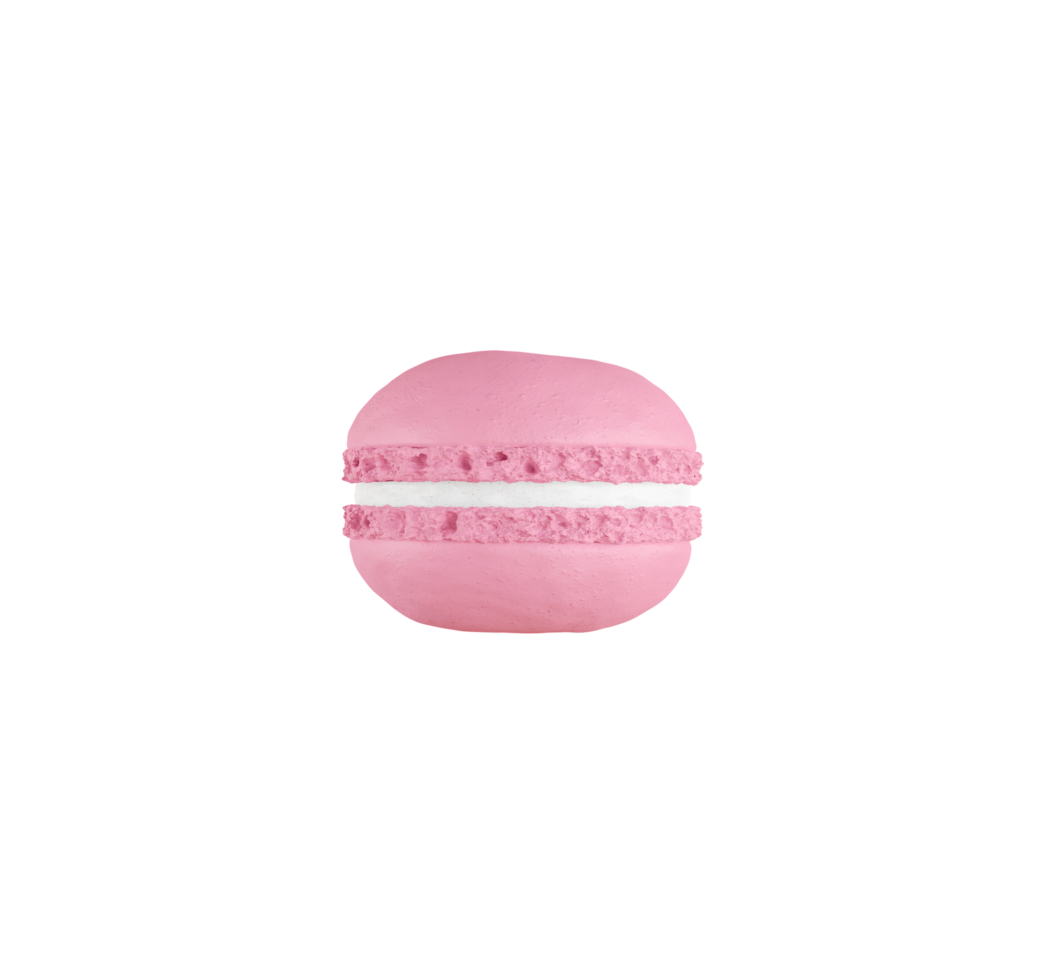 Macaroon 3d illustration png