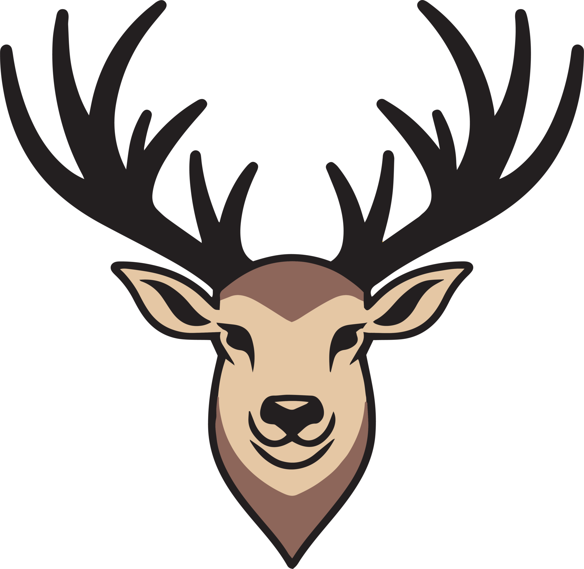 deer head png