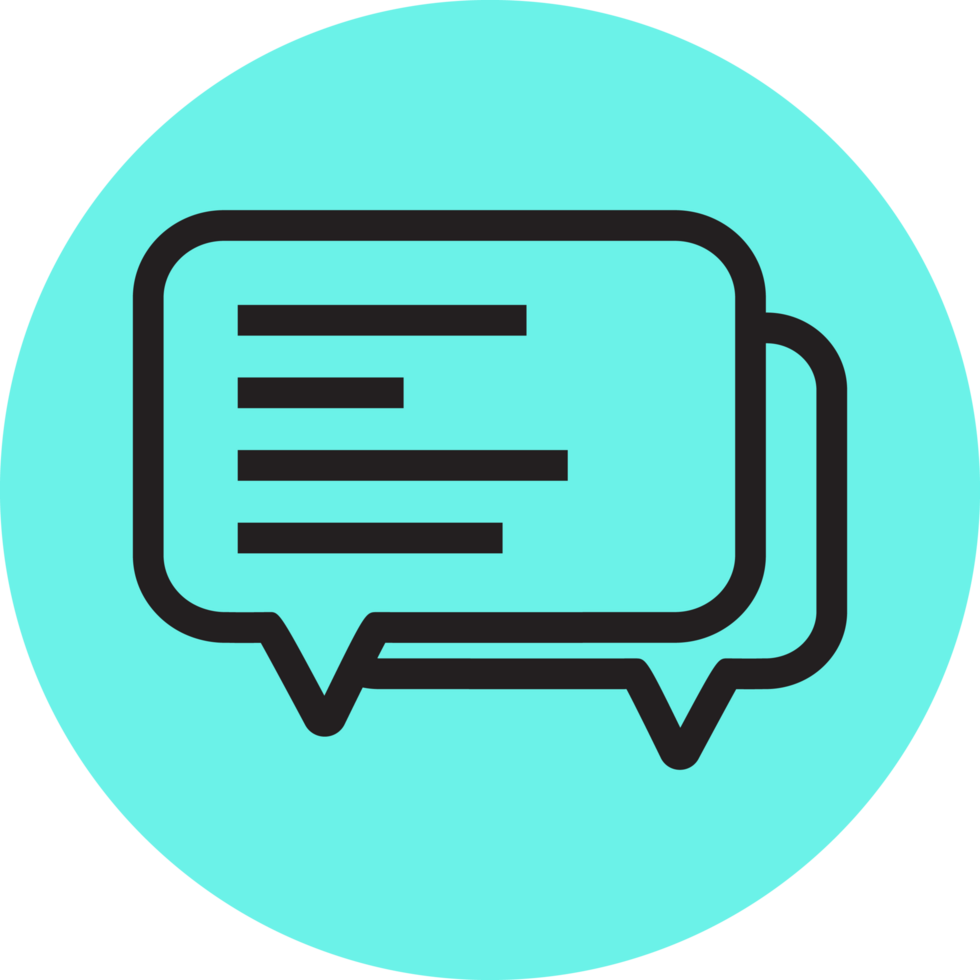 blank paper speech bubble. png
