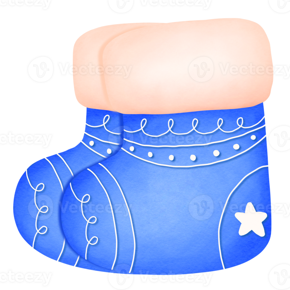 socks, christmas socks ,cartoon png