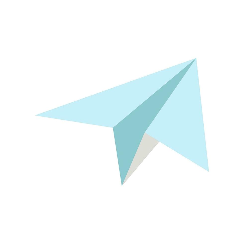 paper plane icon design vector template