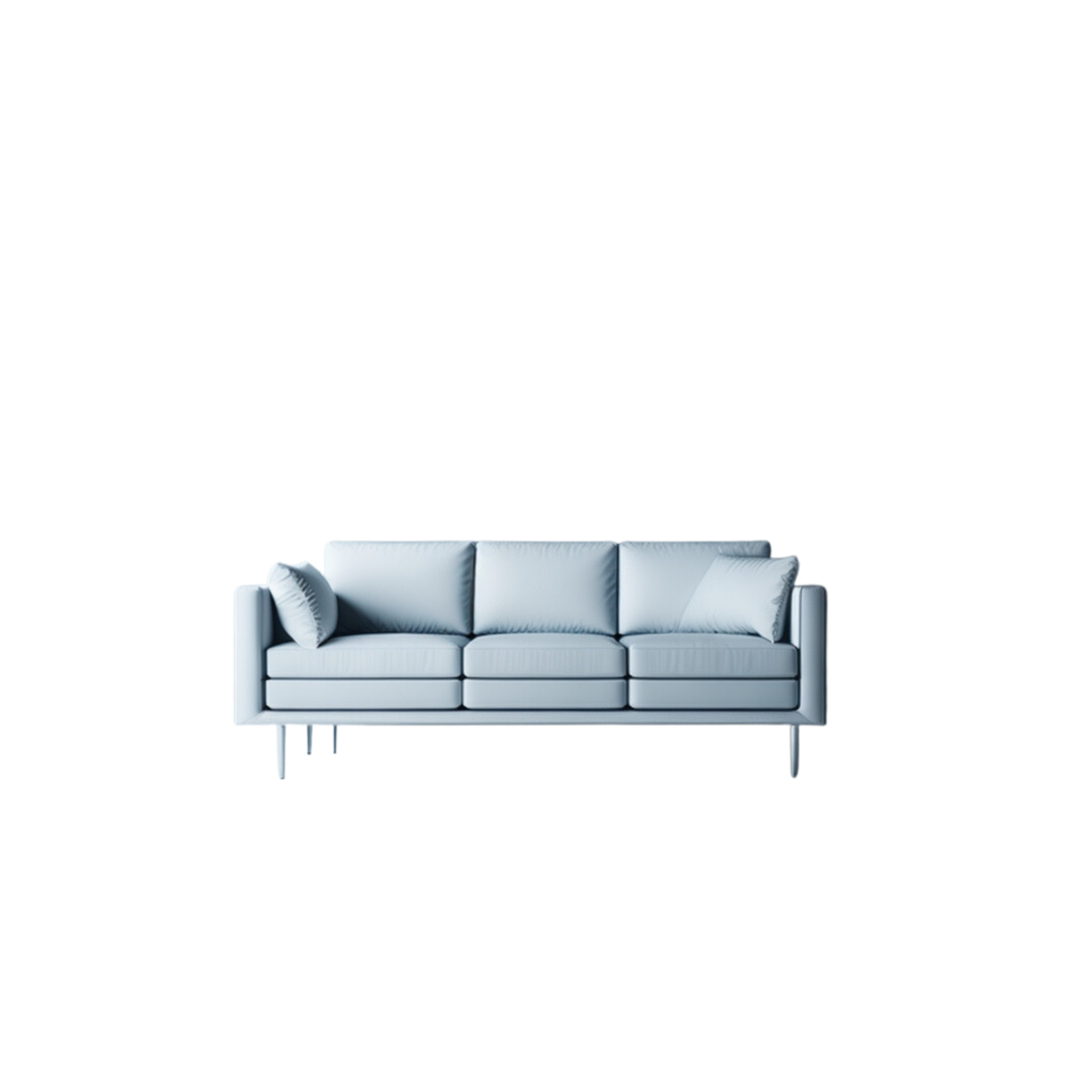 Modern and Stylish white Sofa Home Interior Mockup, Interior Design