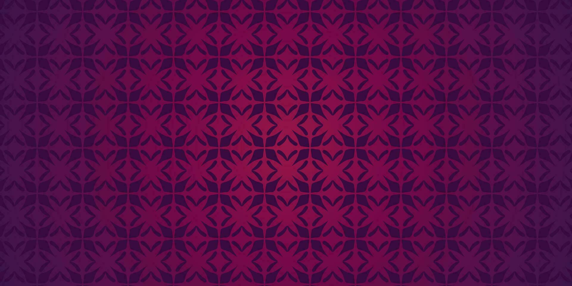 Arabic motif purple background vector