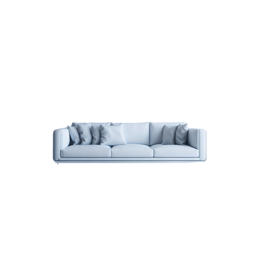 Modern and Stylish white Sofa Home Interior Mockup, Interior Design Inspiration for Living Room Furniture, Decor, and Room Decor, white sofa, White furniture png