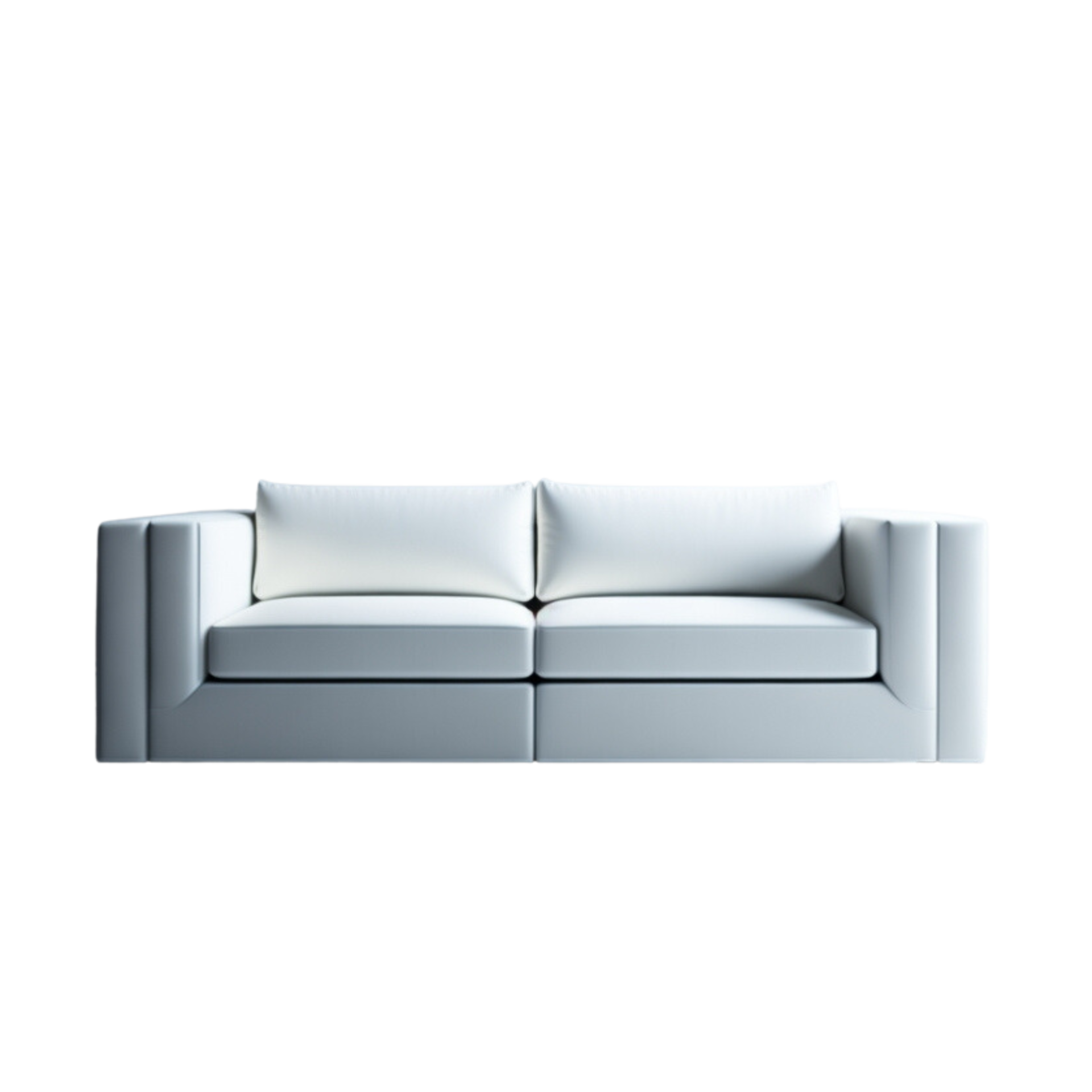 Modern and Stylish white Sofa Home Interior Mockup, Interior Design