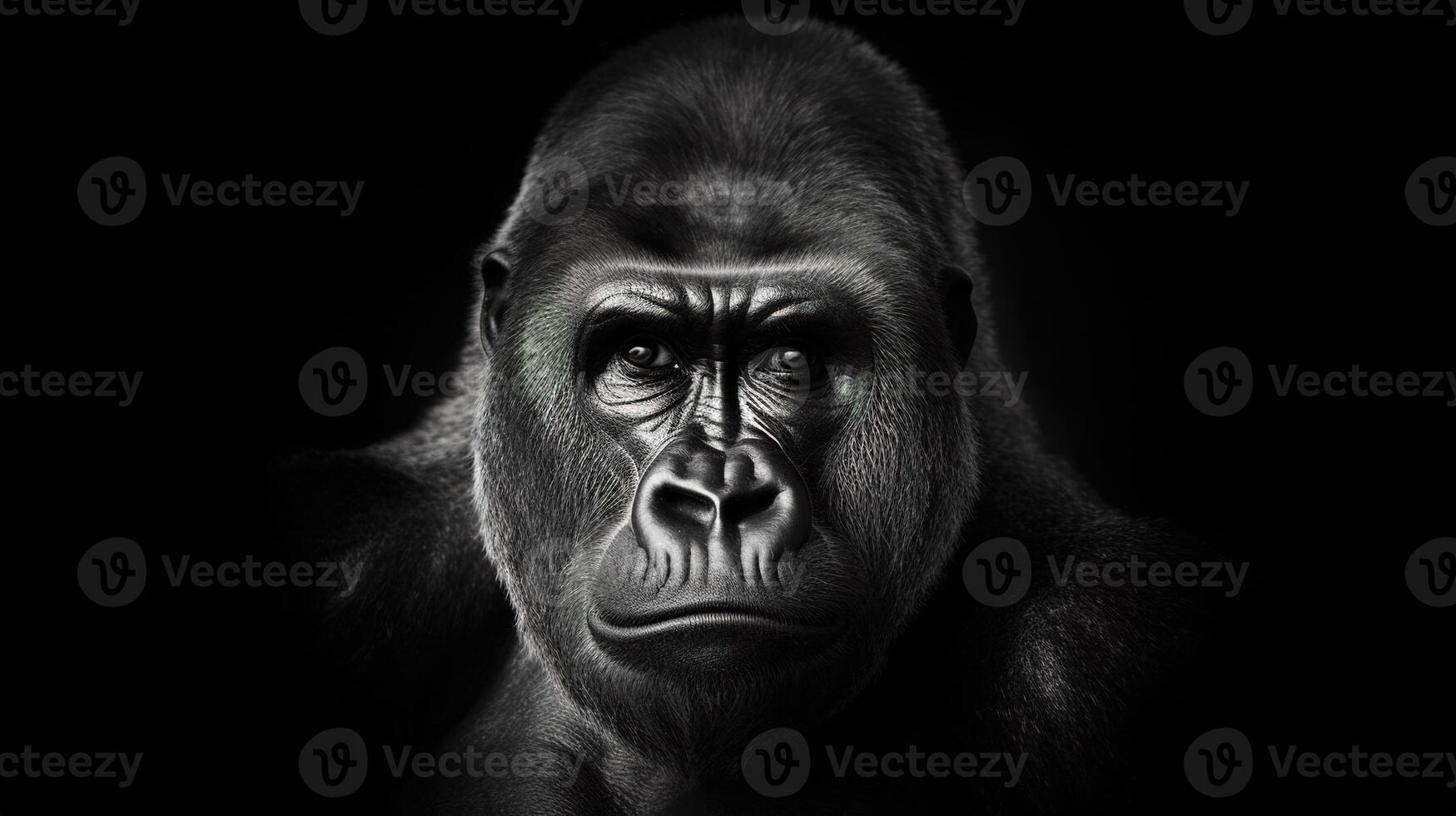A photograph of an animal standing infront of a white color background, photo