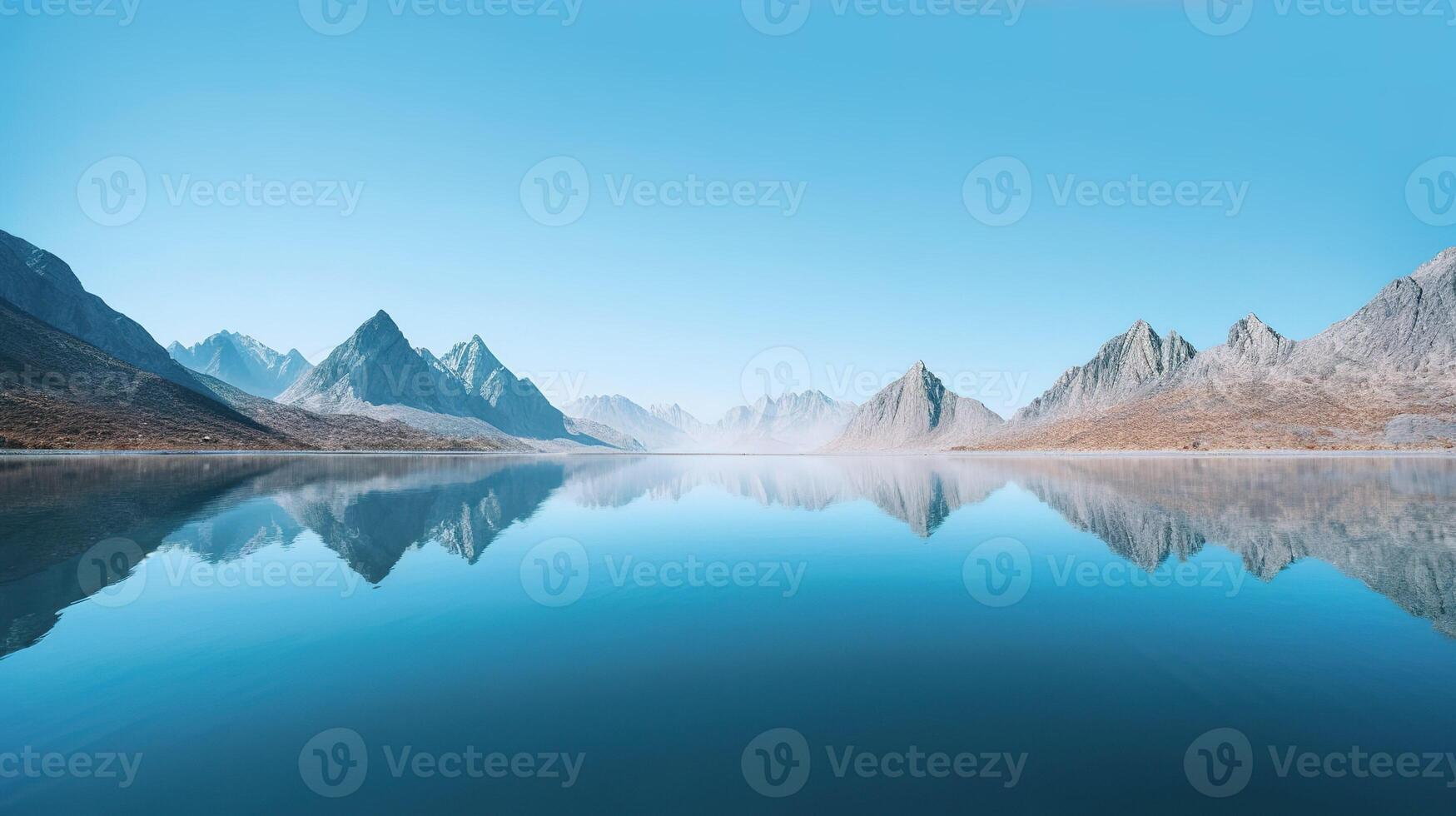 A minimalist photograph of a landscape, photo