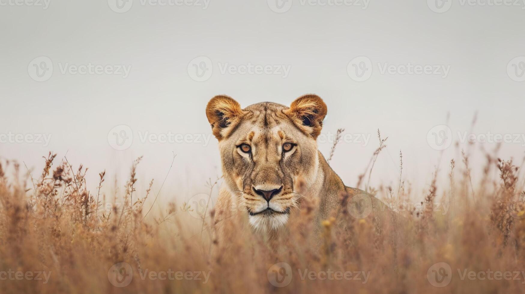 A photograph of an animal standing infront of a white color background, photo