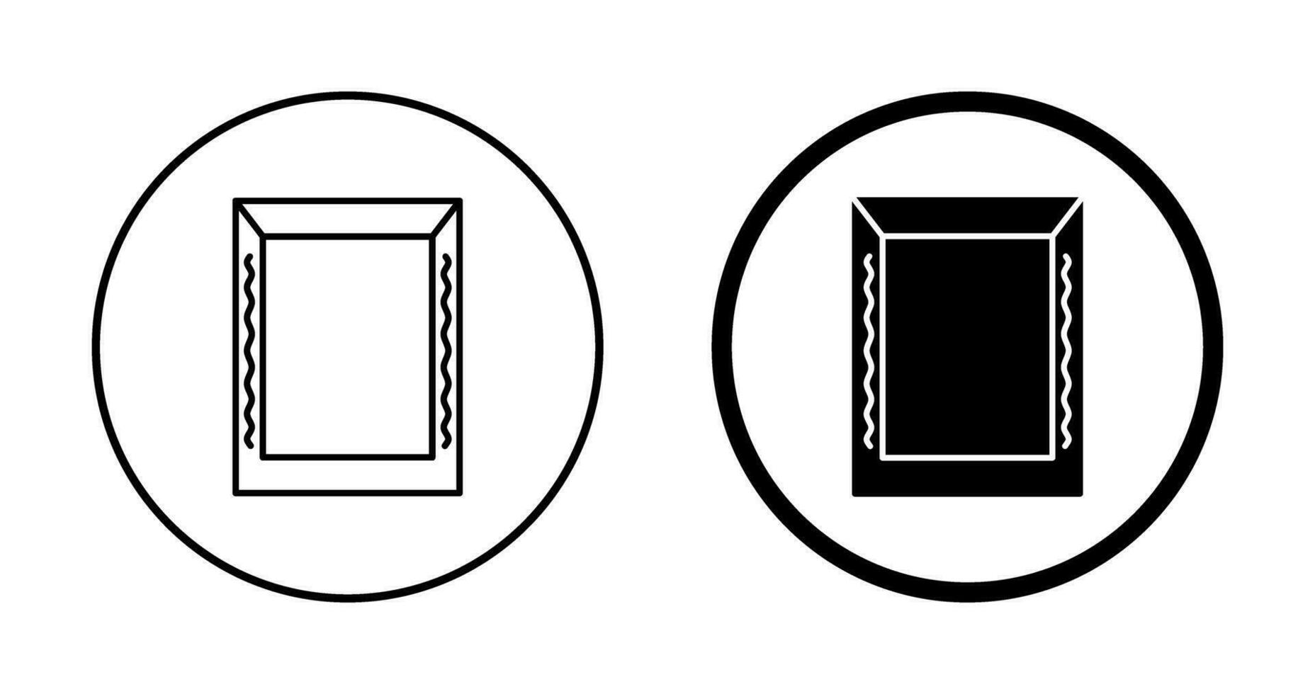 Unique Frame Vector Icon