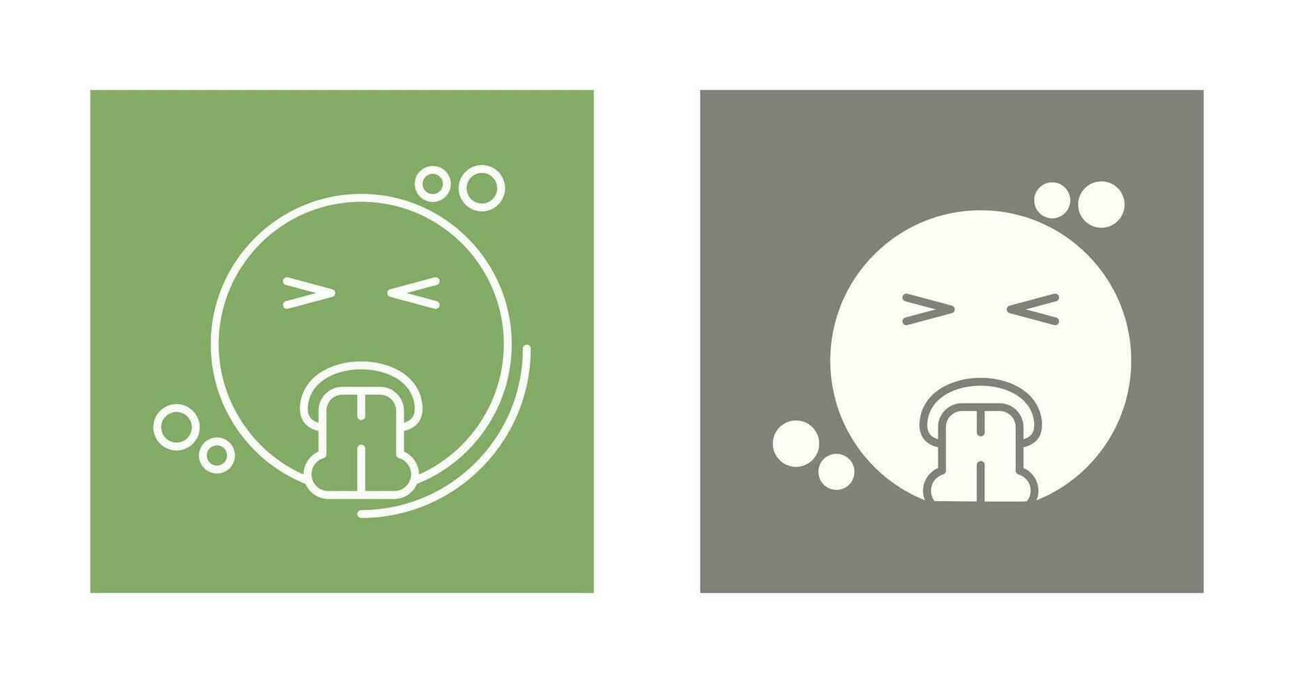 Vomit Vector Icon