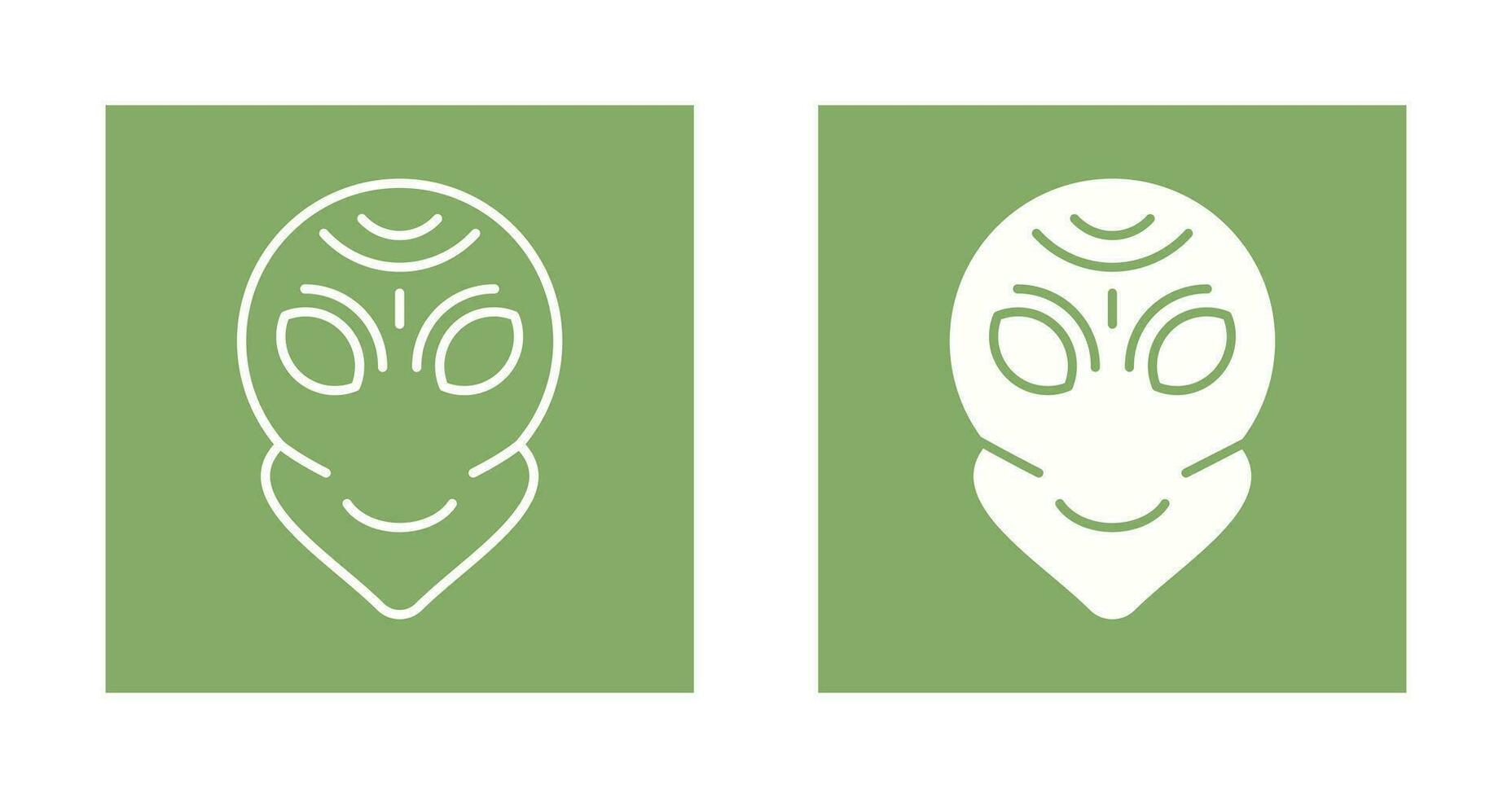 Alien Vector Icon