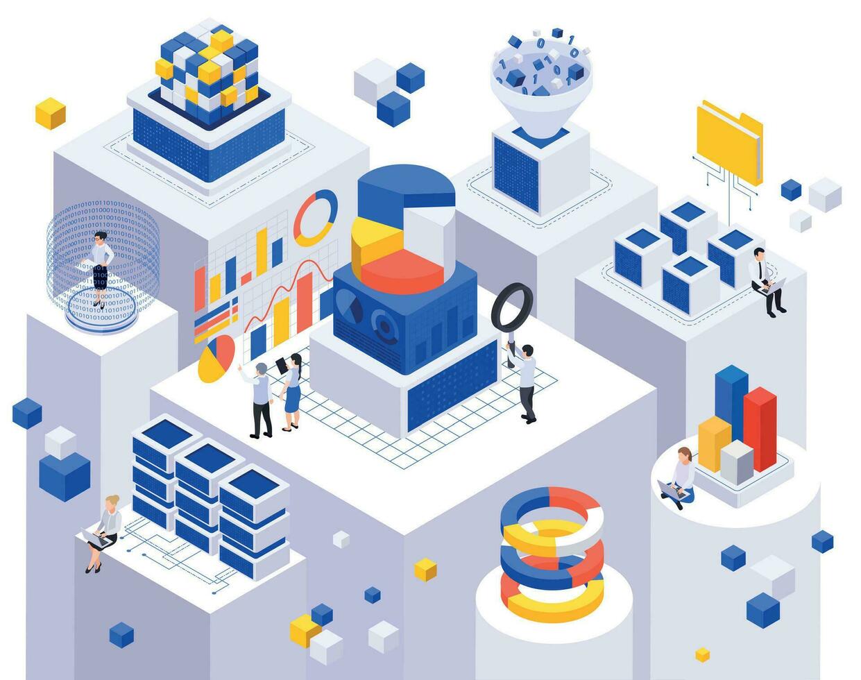 Isometric Information Economy Composition vector