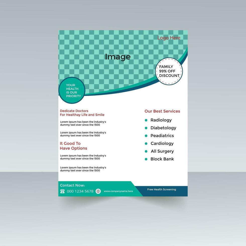 new flyer design corporate vector