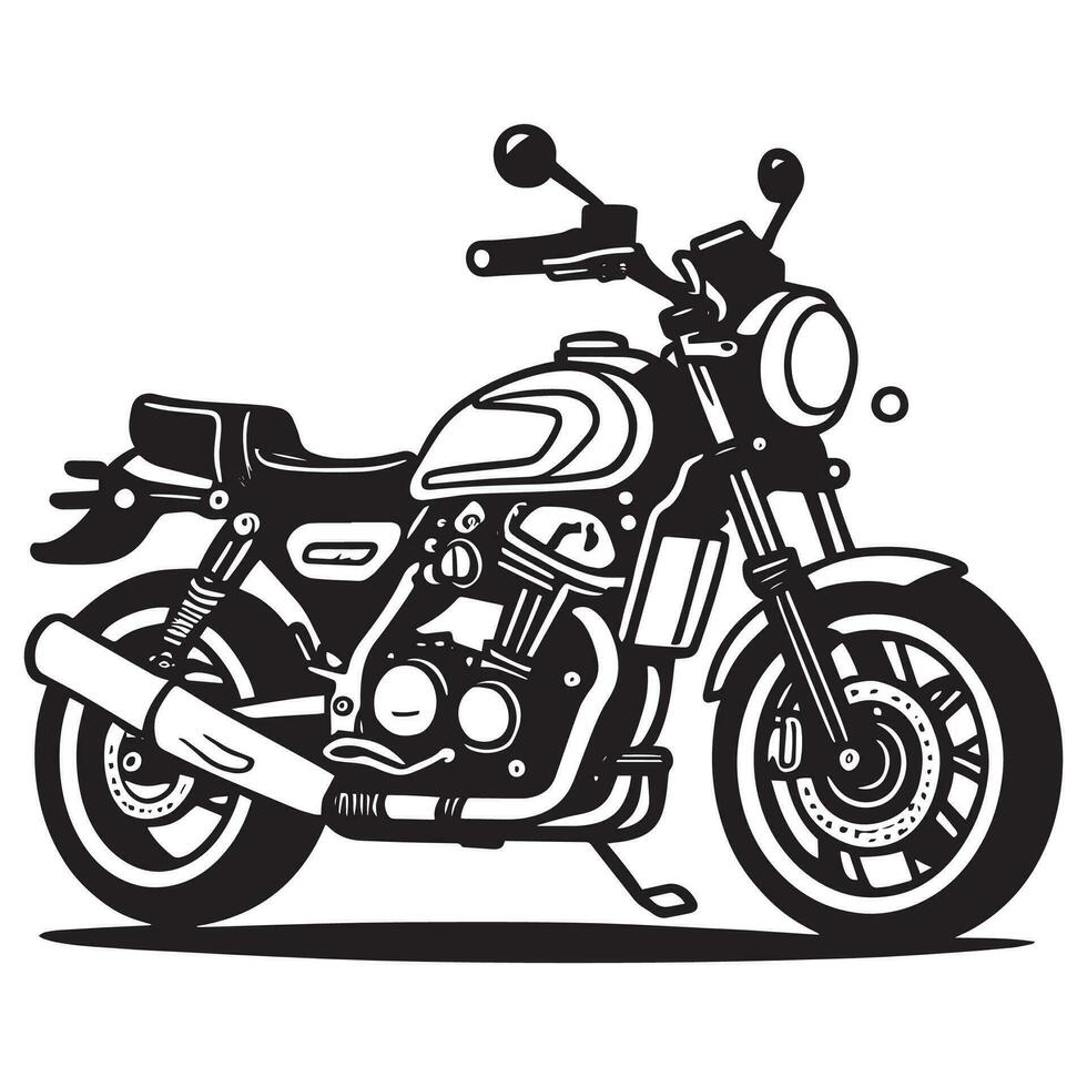 A Motorcycle Vector Clipart, Motorcycle line art logo, motorcycle vector silhouette, a man riding a motorcycle vector,