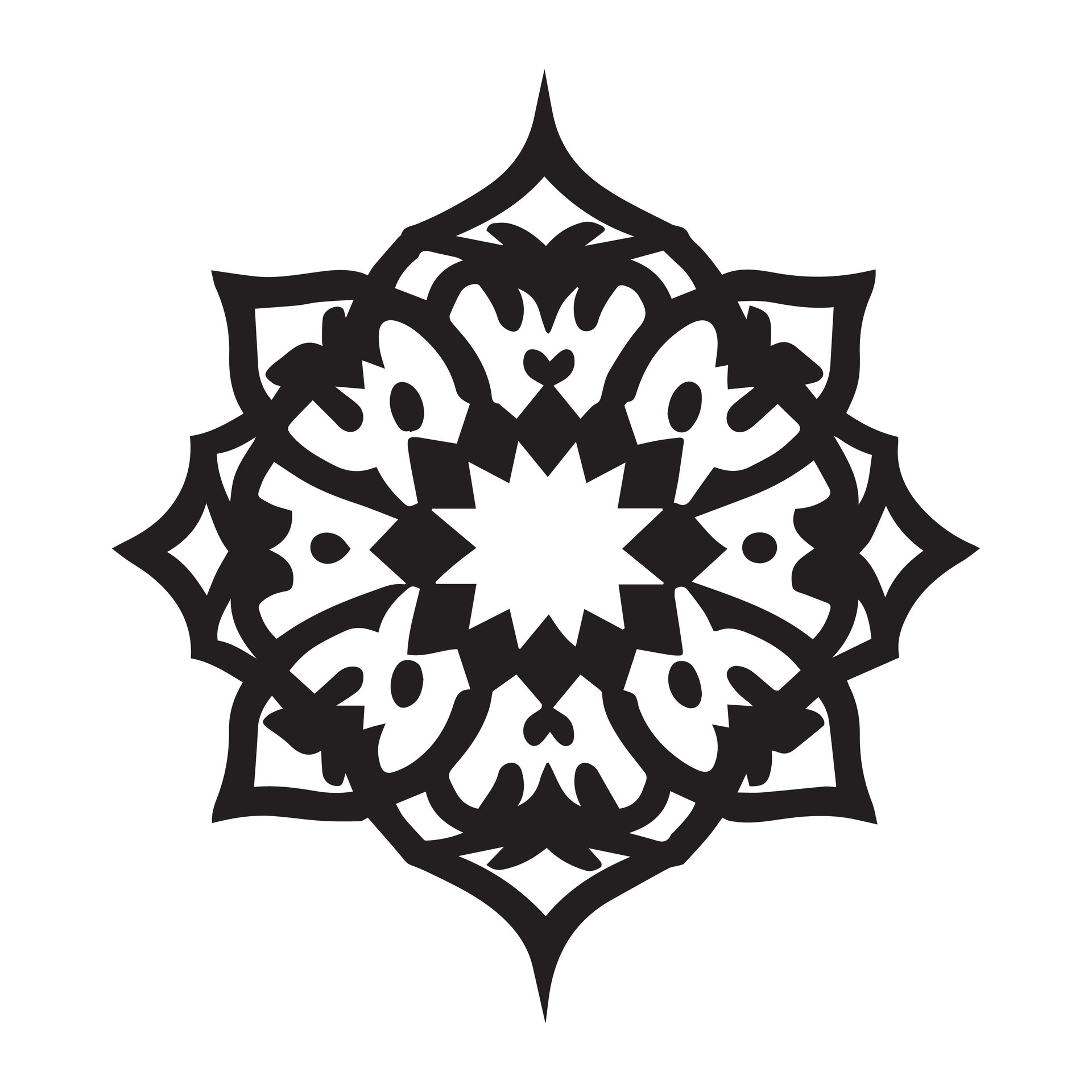 Islamic Vector Ornament Vector Illustration, Islamic silhouette