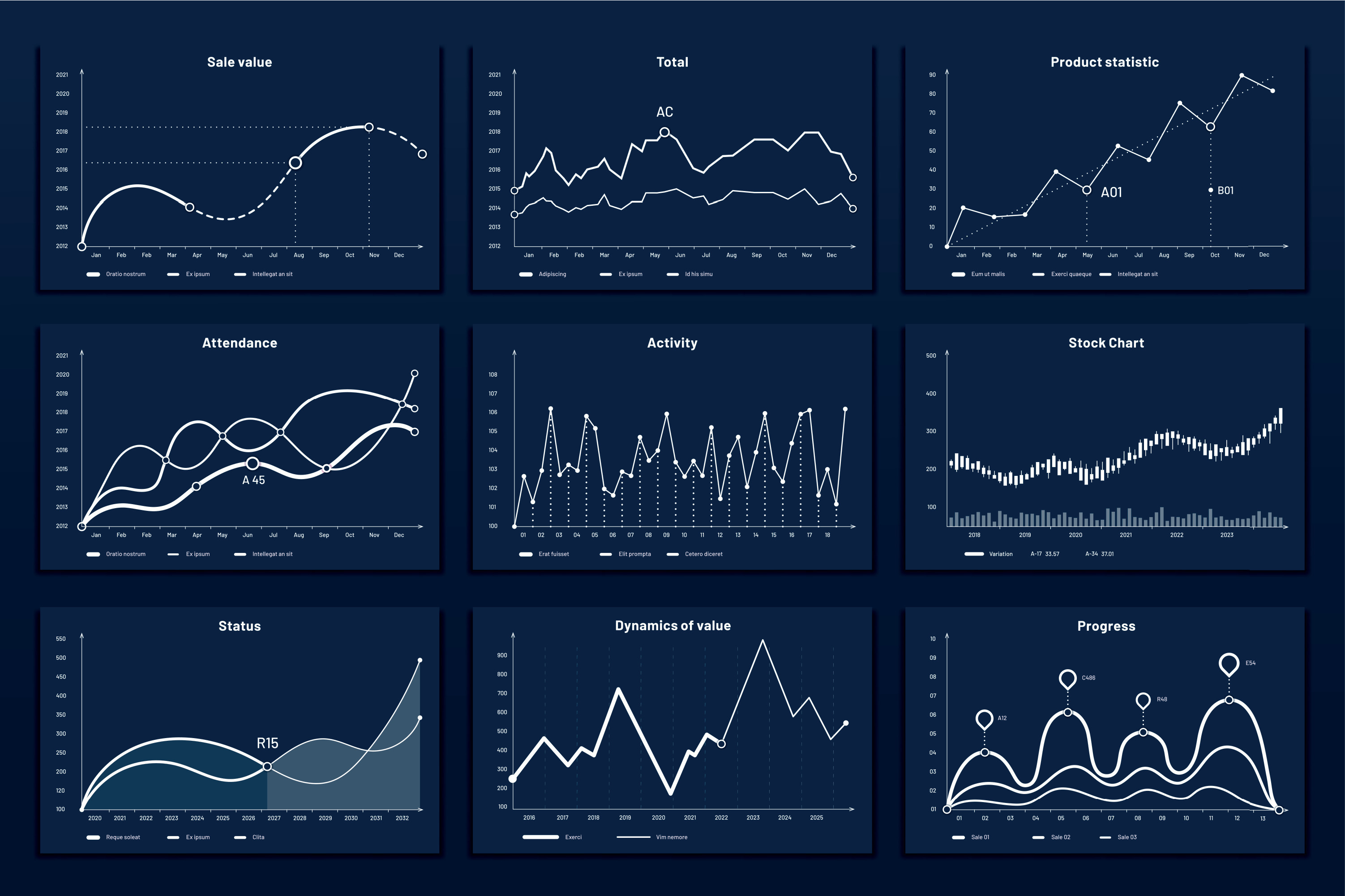 Data graphic charts. Maths coordinates graph, growth chart graphics and ...
