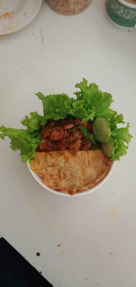 Food Photography - Rice Bowl Dish photo
