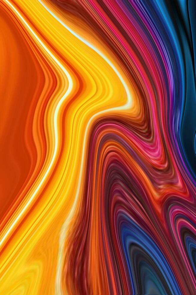 colorful abstract luxury spiral texture and liquid acrylic pattern paint on background. Free Photos