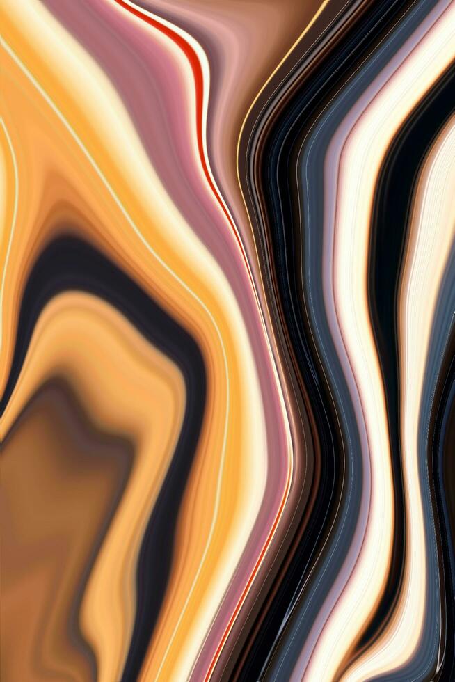 colorful abstract luxury spiral texture and liquid acrylic pattern paint on background. Free Photos