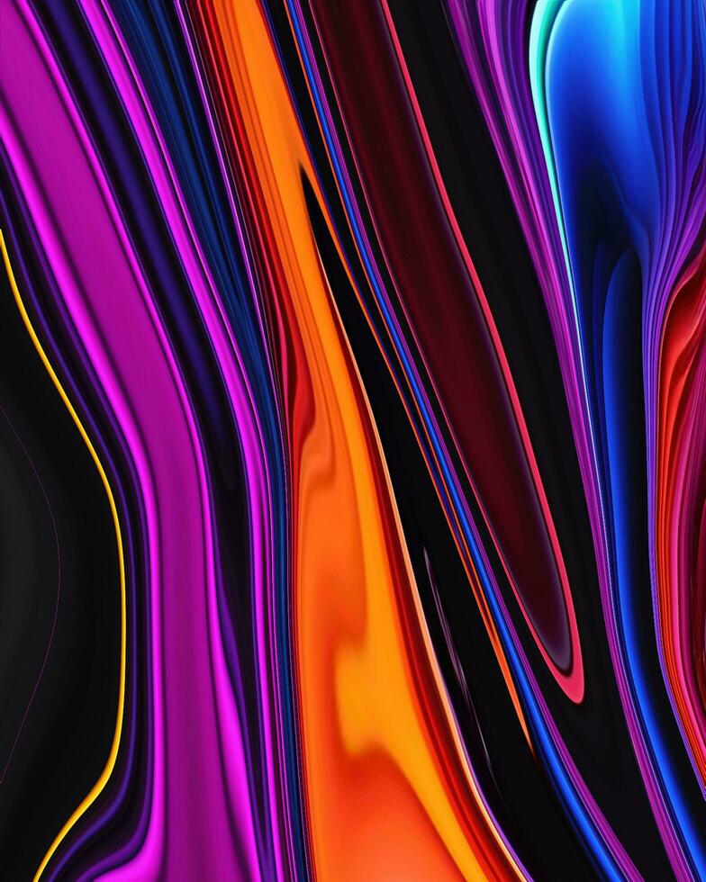 colorful abstract luxury spiral texture and liquid acrylic pattern paint on background. Free Photos