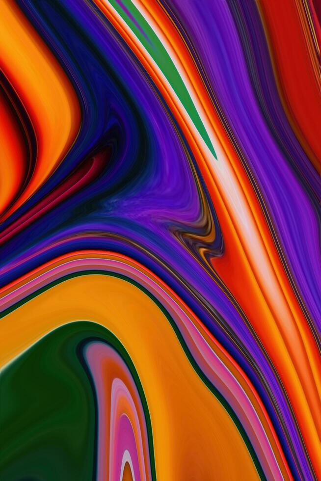 A digital illustration of modern abstract liquid marble texture photo