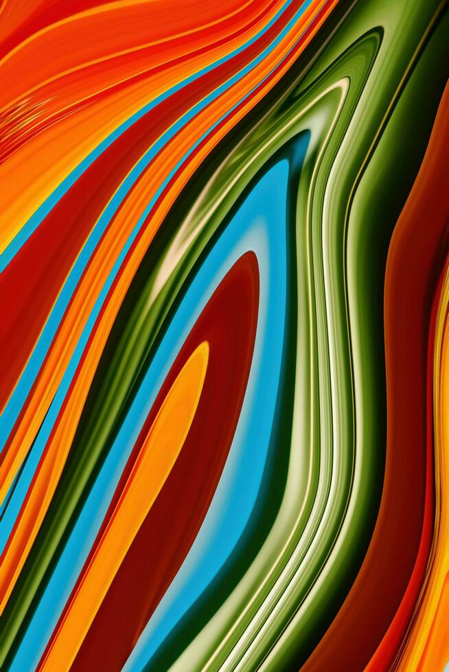 colorful abstract luxury spiral texture and liquid acrylic pattern paint on background. Free Photos
