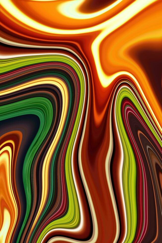 A digital illustration of modern abstract liquid marble texture photo