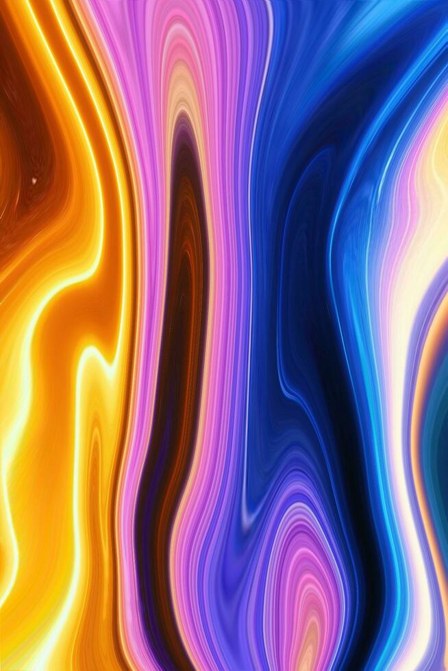 colorful abstract luxury spiral texture and liquid acrylic pattern paint on background. Free Photos