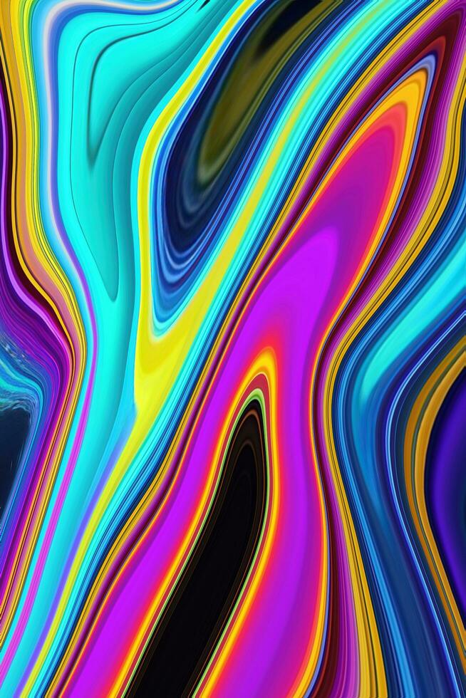 colorful abstract luxury spiral texture and liquid acrylic pattern paint on background. Free Photos