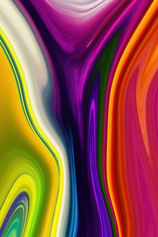 colorful abstract luxury spiral texture and liquid acrylic pattern paint on background. Free Photos