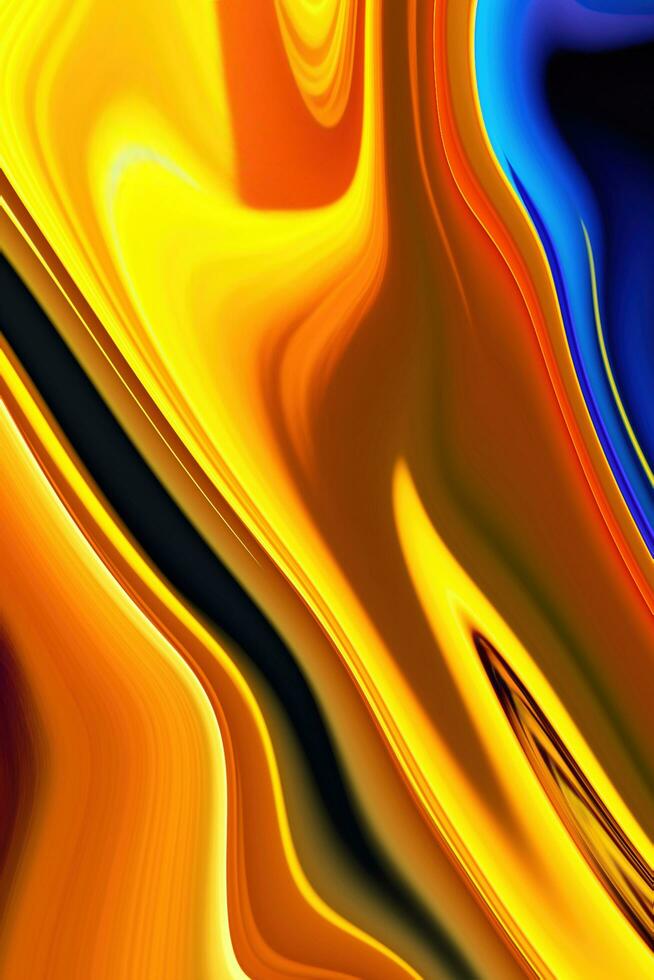 colorful abstract luxury spiral texture and liquid acrylic pattern paint on background. Free Photos