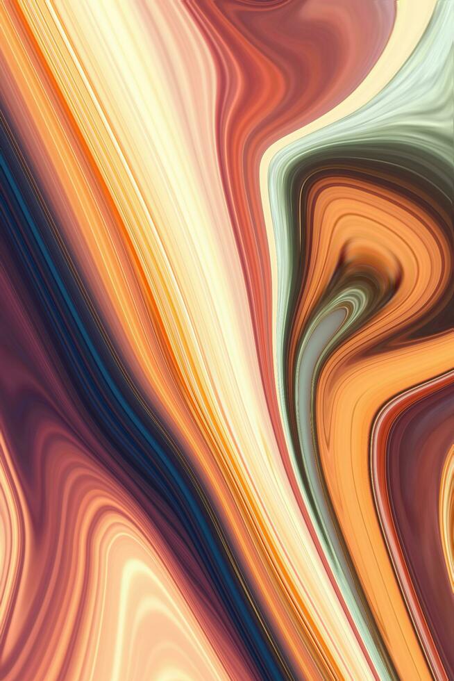 A digital illustration of modern abstract liquid marble texture photo