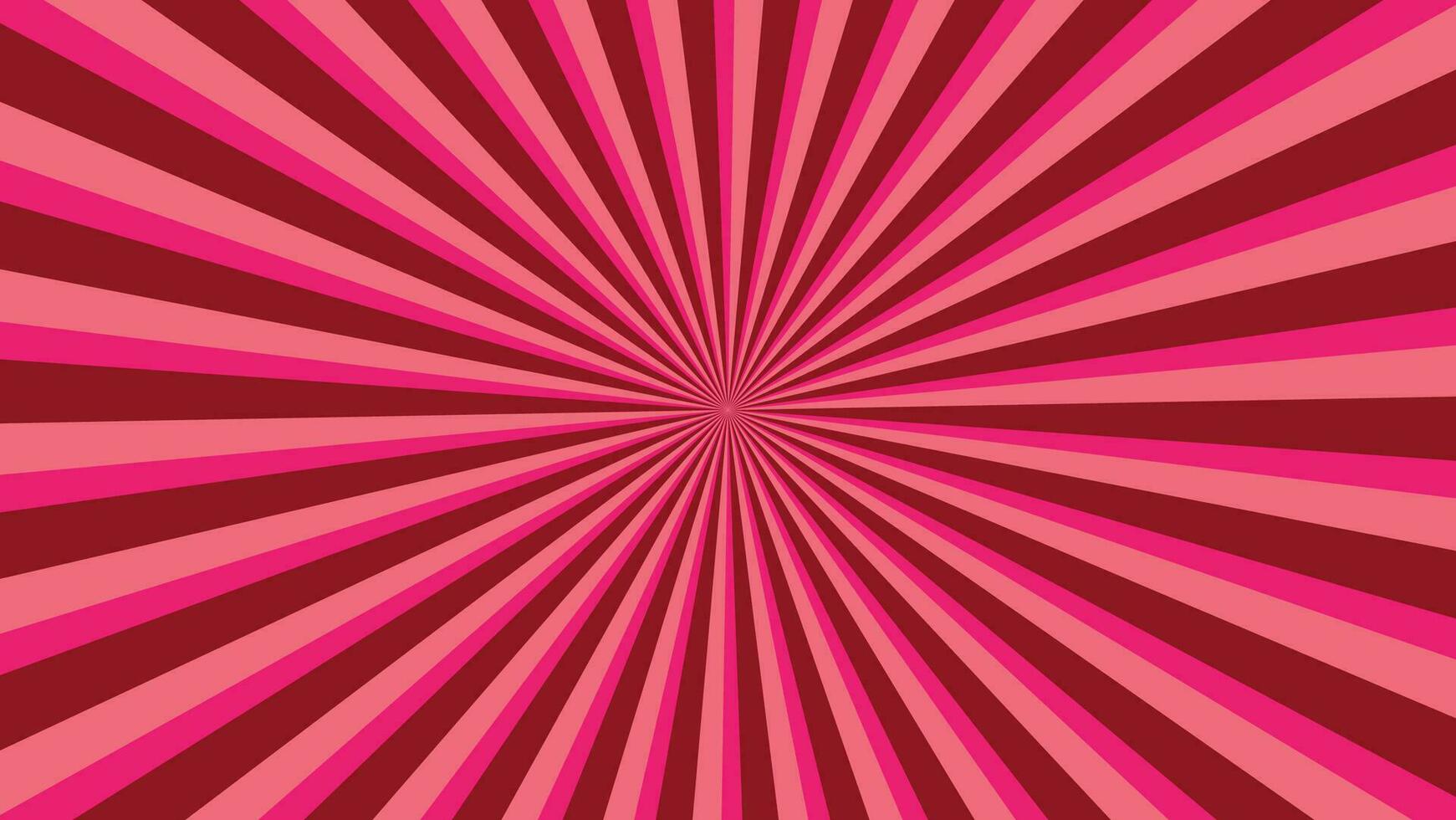 abstract pink and red sunburst pattern background for modern graphic design element. shining ray cartoon with colorful for website banner wallpaper and poster card decoration vector