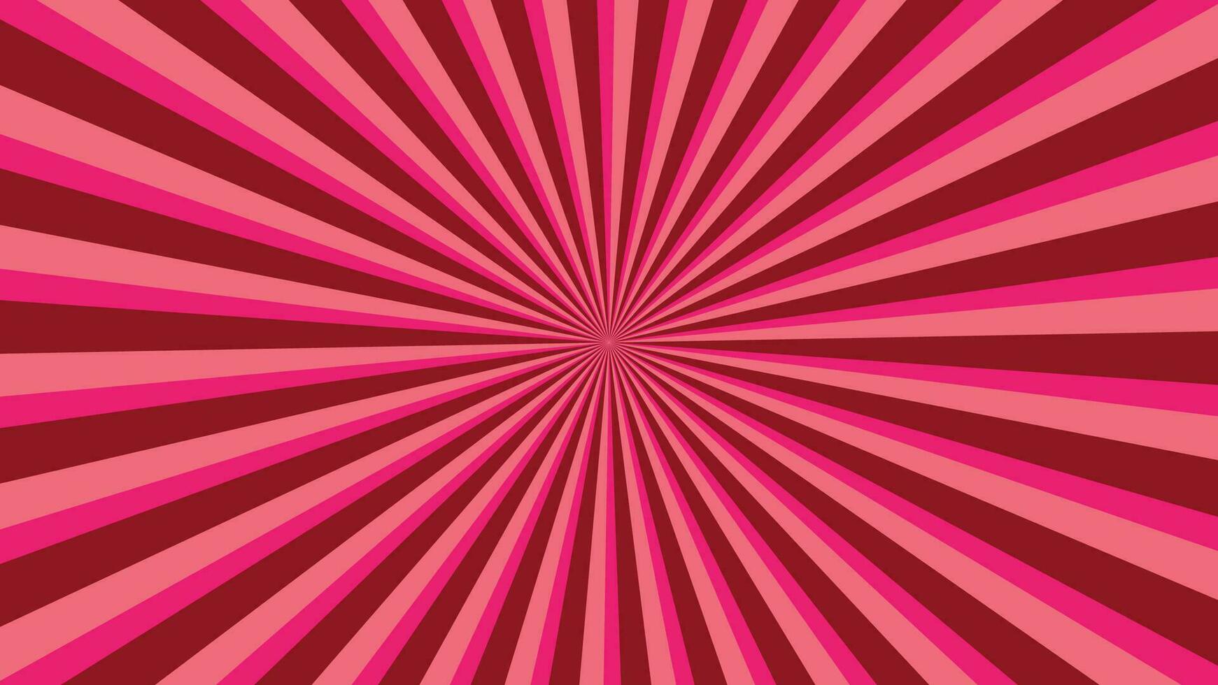abstract pink and red sunburst pattern background for modern graphic design element. shining ray cartoon with colorful for website banner wallpaper and poster card decoration vector