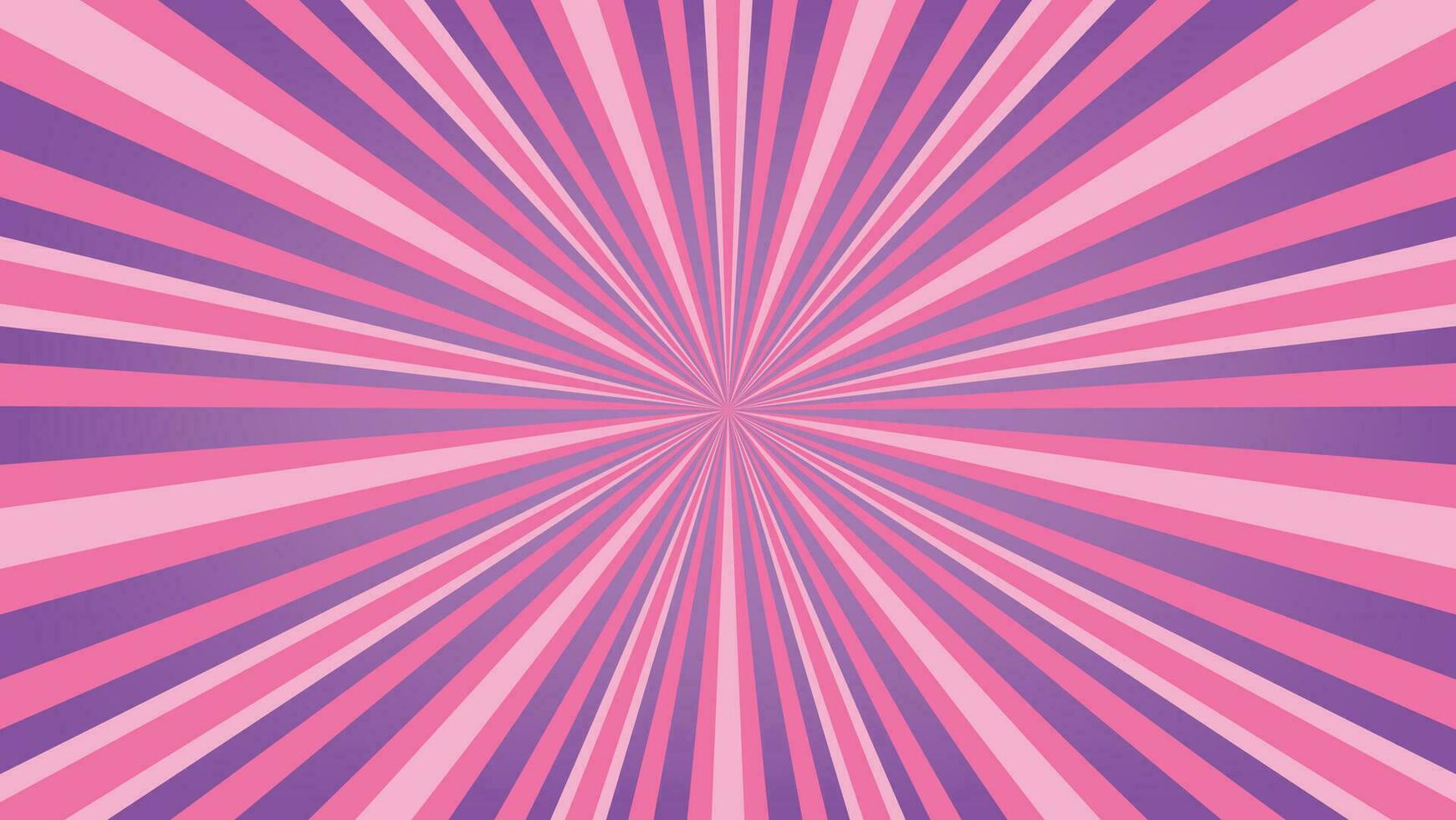 abstract pink sunburst pattern background for modern graphic design element. shining ray cartoon with colorful for website banner wallpaper and poster card decoration vector