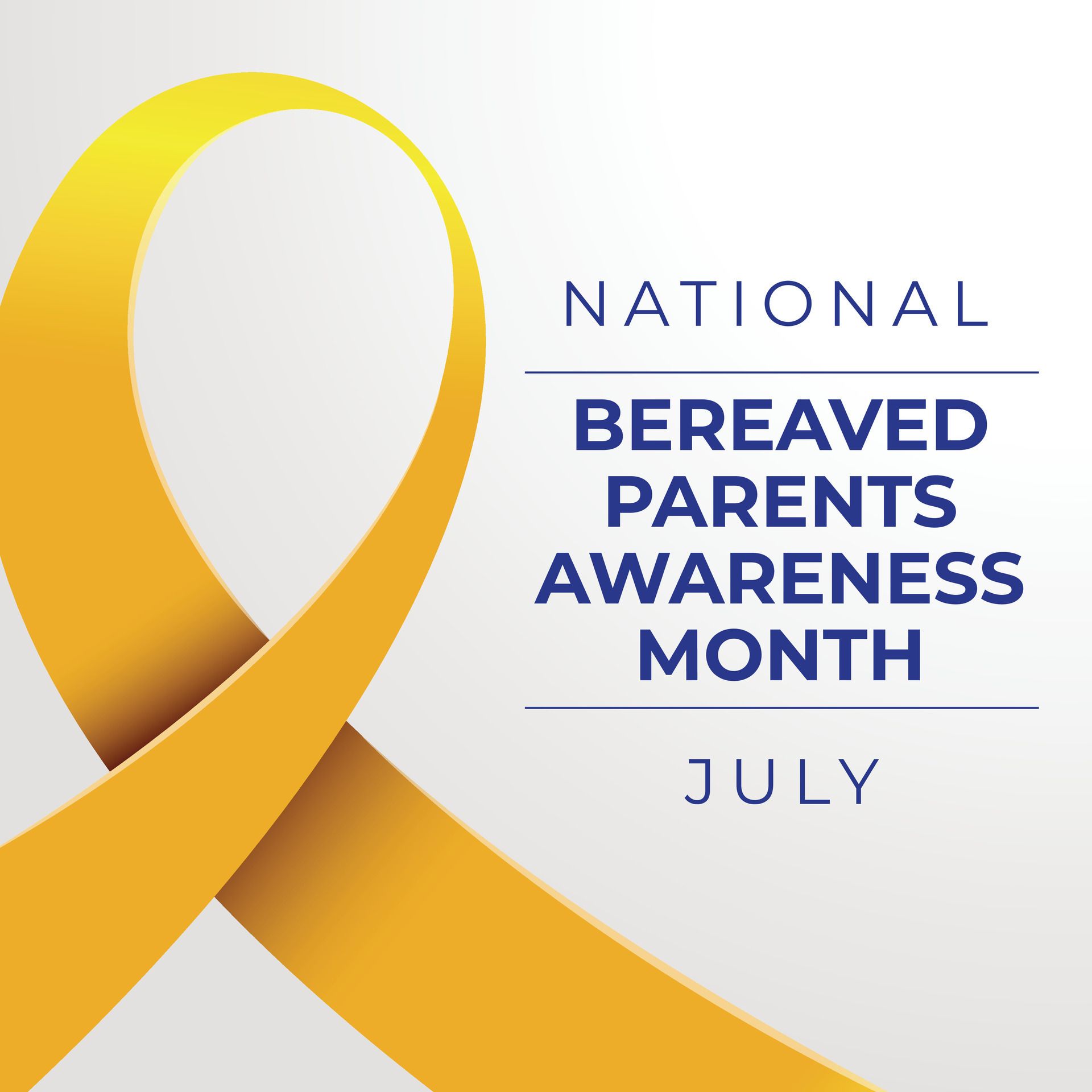 vector graphic of Bereaved Parents Awareness Month good for Bereaved