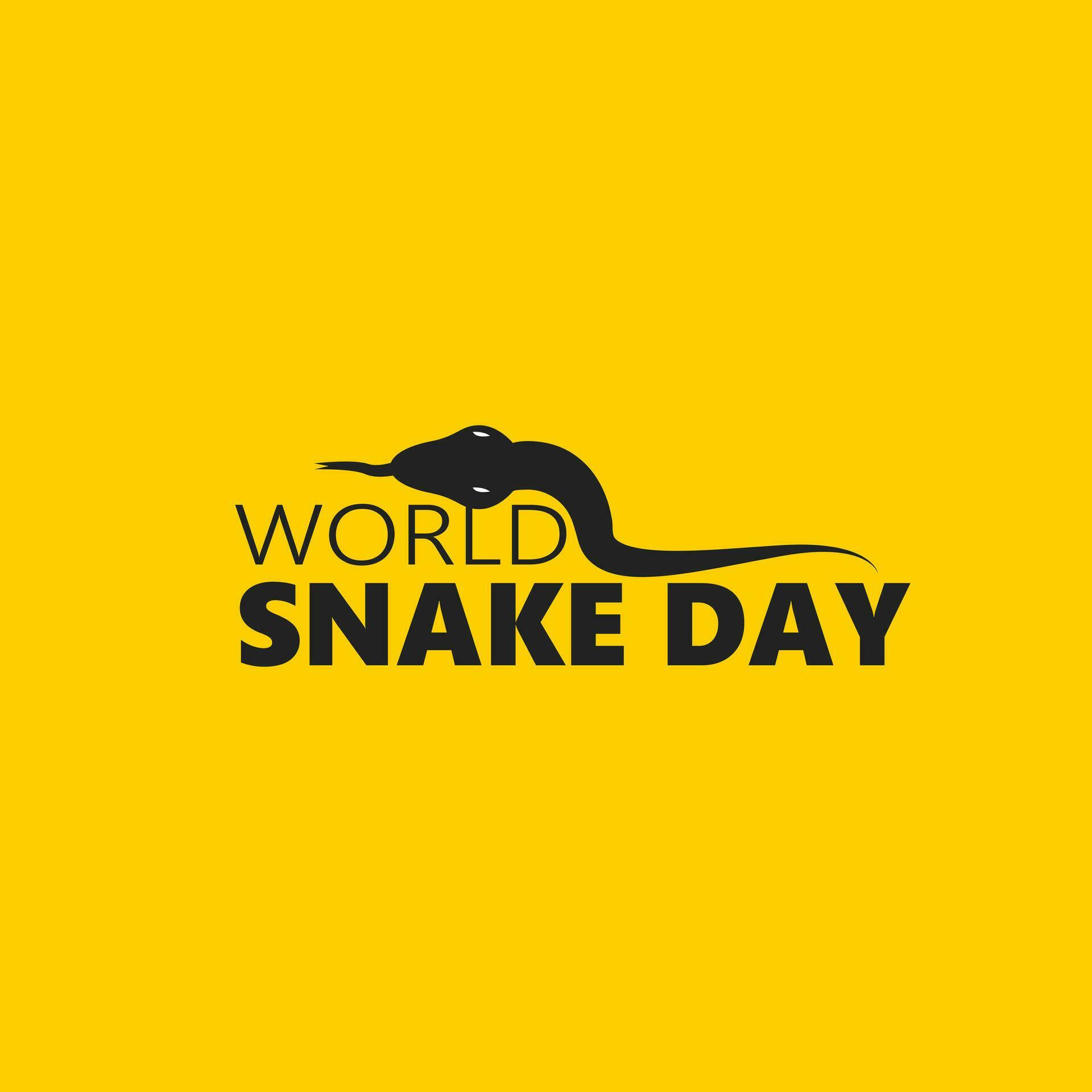 World Snake Day Vector Illustration 24794037 Vector Art at Vecteezy