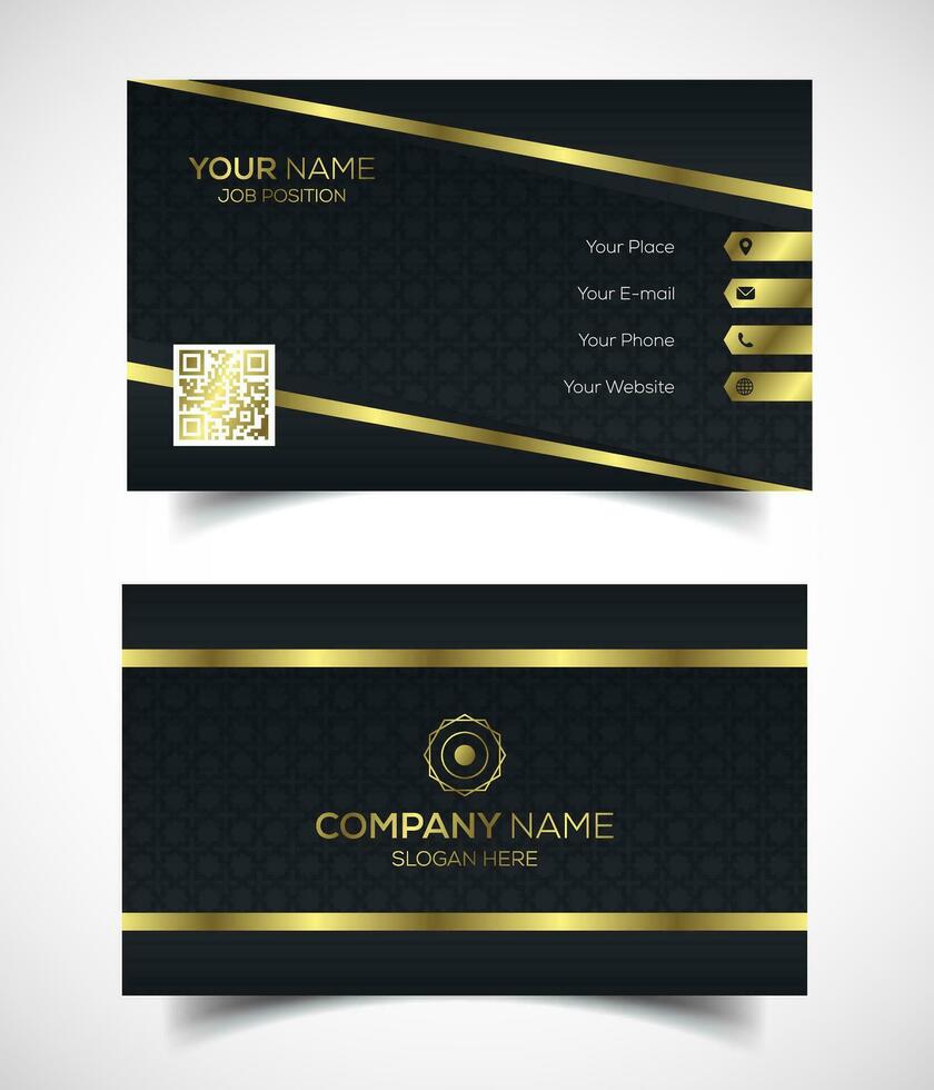 Creative and modern corporate business card template vector