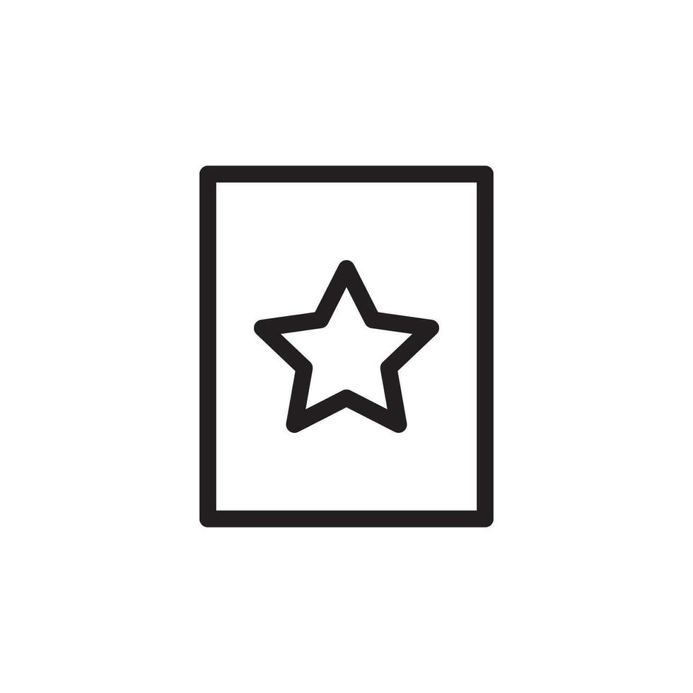 Vector icon line. Outline isolated signs for mobile and web