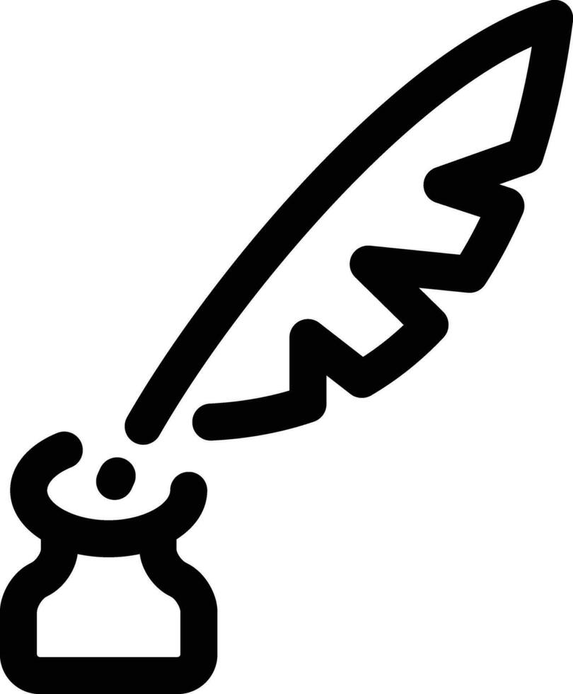 education feather letter vector