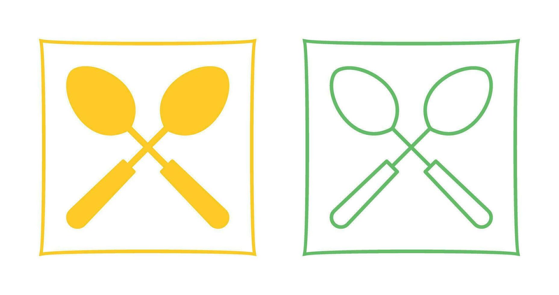 Spoons Vector Icon