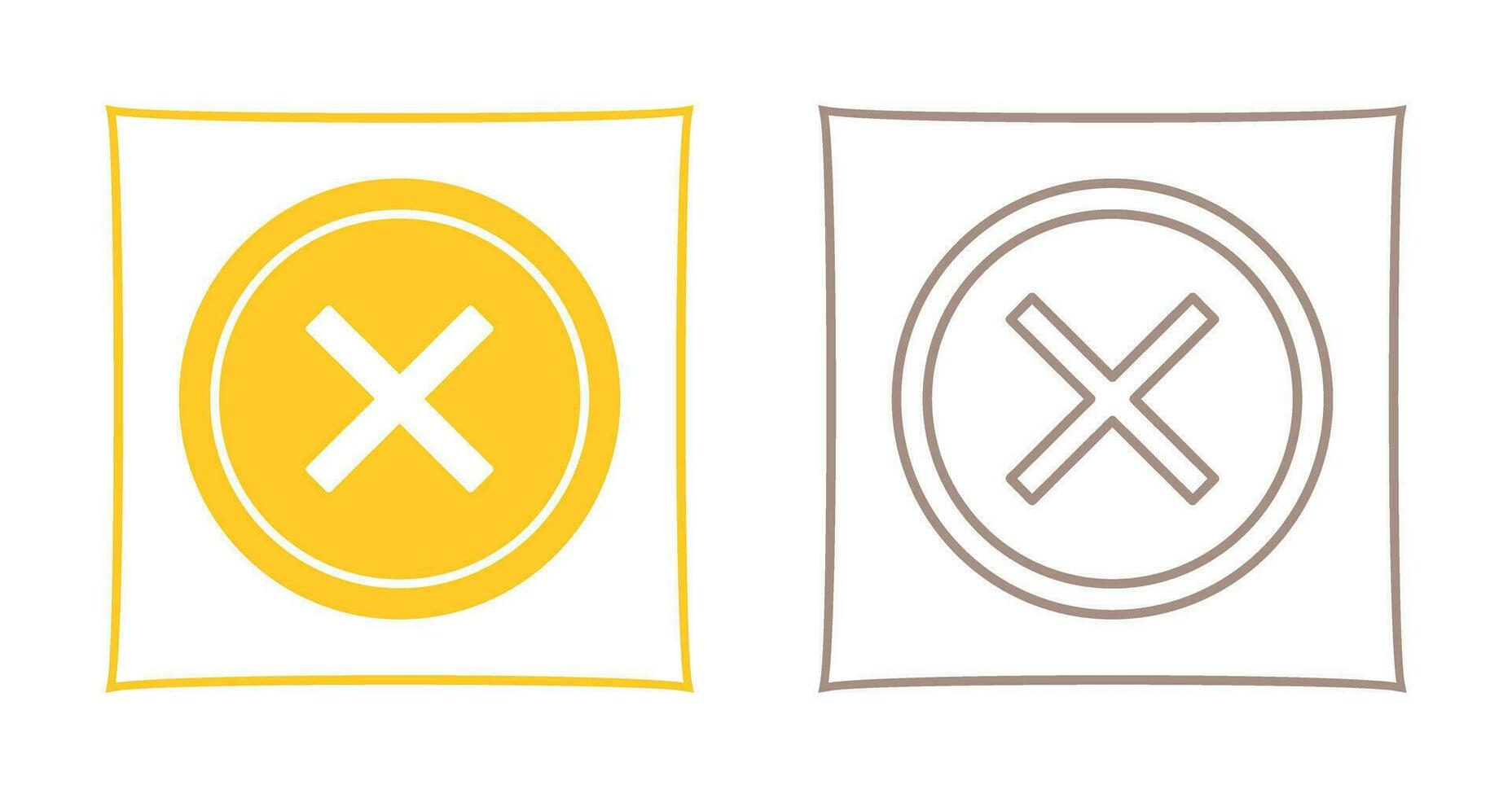 Do Not Cross Vector Icon