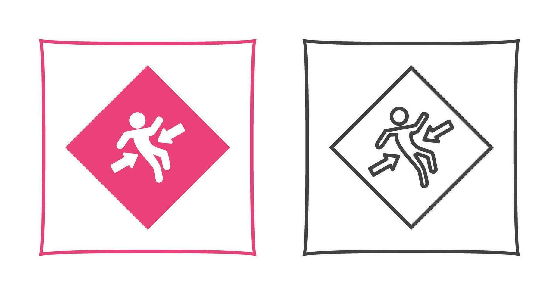 Crush Zone Vector Icon
