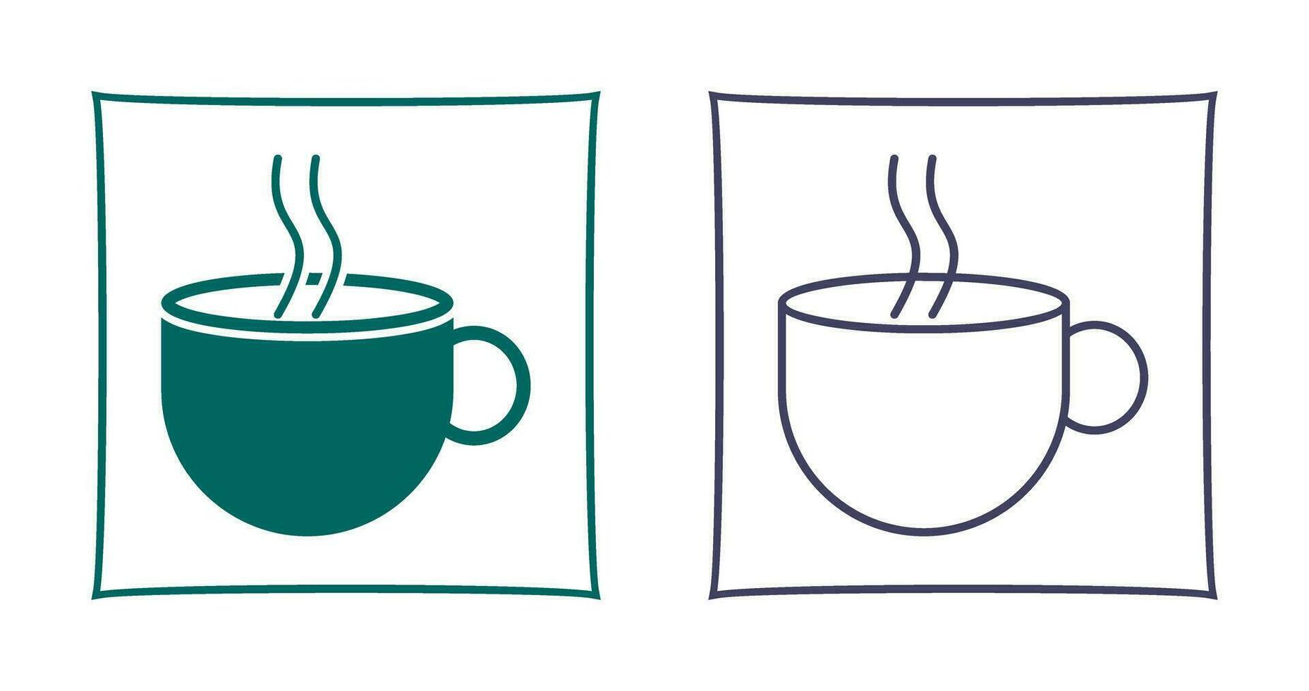 Hot Coffee Vector Icon