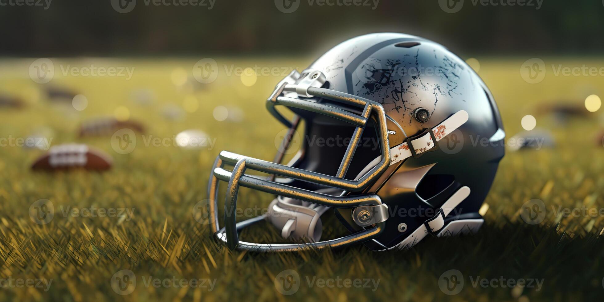 . . American football equipment uniform helmet safe protection. Stadium arena game sport match competition. Graphic Art photo